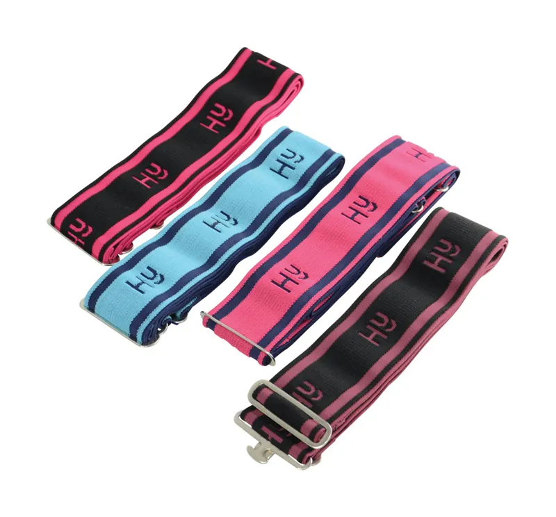 Hy Elasticated Surcingle Adjustable Black